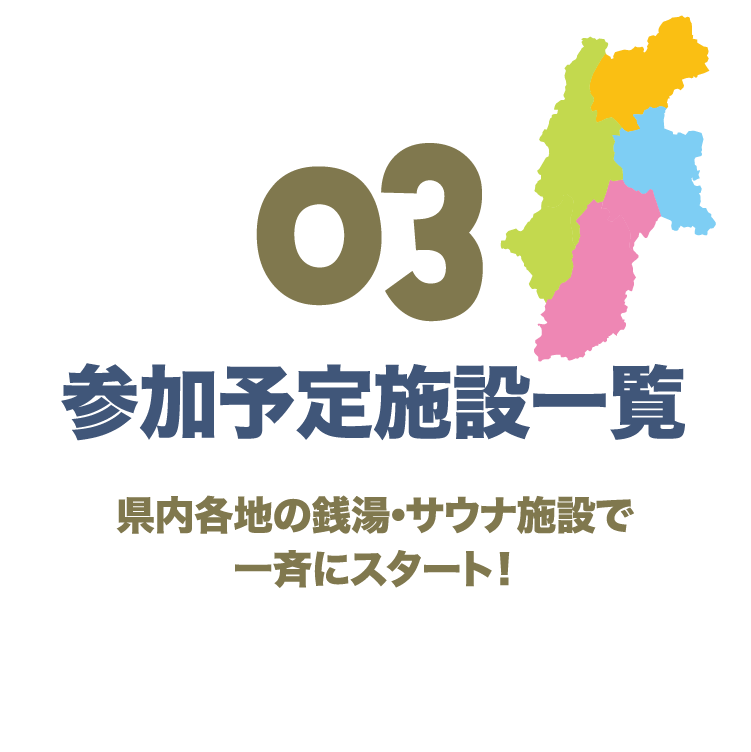 03 参加予定施設一覧